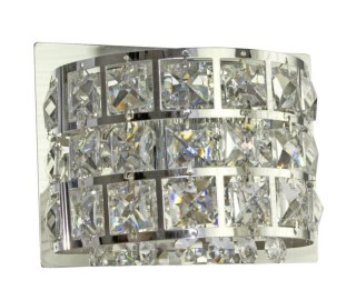 Lampa ścienna kinkiet candellux saturn 21-87228 g9 chrom