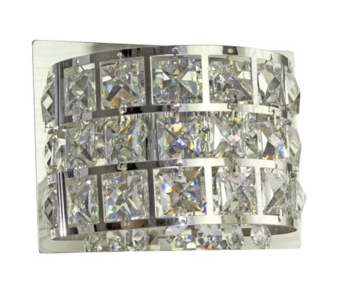 Lampa ścienna kinkiet candellux saturn 21-87228 g9 chrom