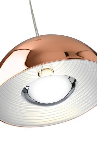 Lampa sufitowa wisząca Mamalfi miedziany