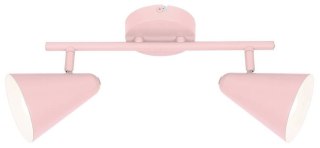 Lampa ścienna Candellux Amor 92-68798 listwa E14 jasny róż