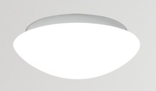 Plafon biały szklany do łazienki E27 60W 17,5cm Nina Candellux 12-74150