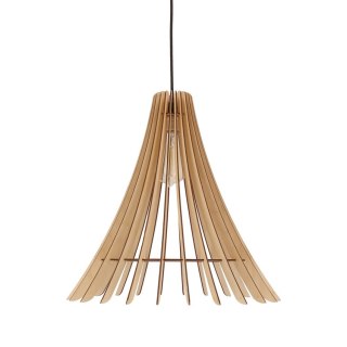 Eco 1 lampa wisząca 1x40 e27 Abażur drewniany