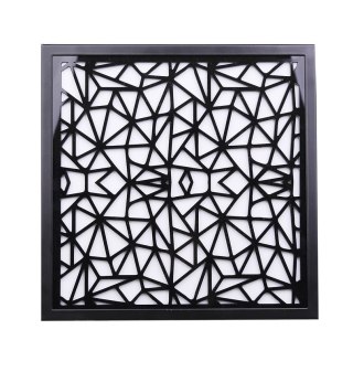 Laser 2 Lampa sufitowa plafon czarny 1x18w led