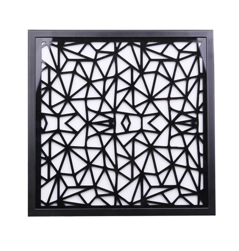 Laser 2 Lampa sufitowa plafon czarny 1x18w led