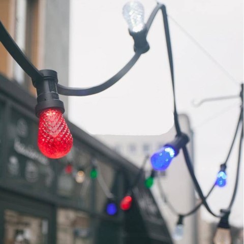 Girlanda świetlna zewnętrzna 5m rozstaw 0,25m 20x10W czarny przewód Candellux 2570173