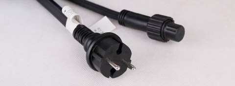 Girlanda świetlna zewnętrzna 5m rozstaw 0,25m 20x10W czarny przewód Candellux 2570173