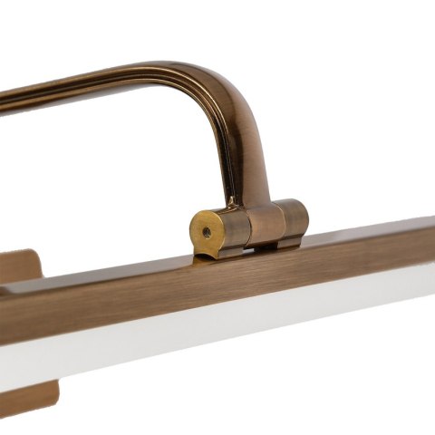 Kinkiet LED 8W patynowy regulowany nad lustro Hang Candellux 21-72894