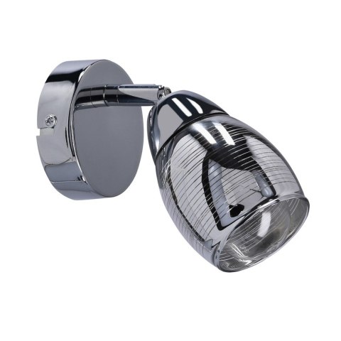 Lampa kinkiet 1X10W E14 LED chrom MILTON 91-58904