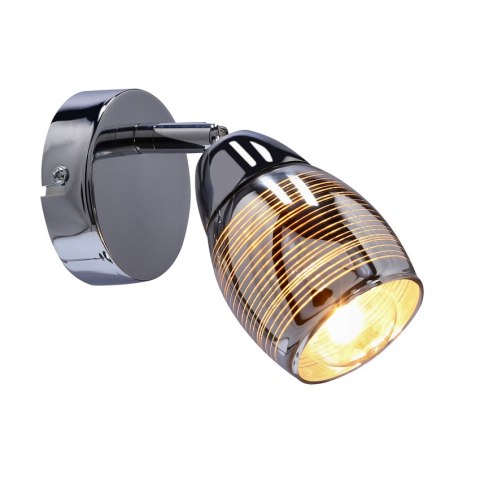 Lampa kinkiet 1X10W E14 LED chrom MILTON 91-58904