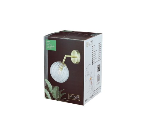 Kinkiet Arette złoty 1xG9 Light Prestige