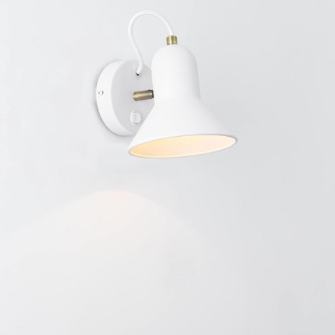 Kinkiet Astama 1xE27 biały LP-1122/1W WH