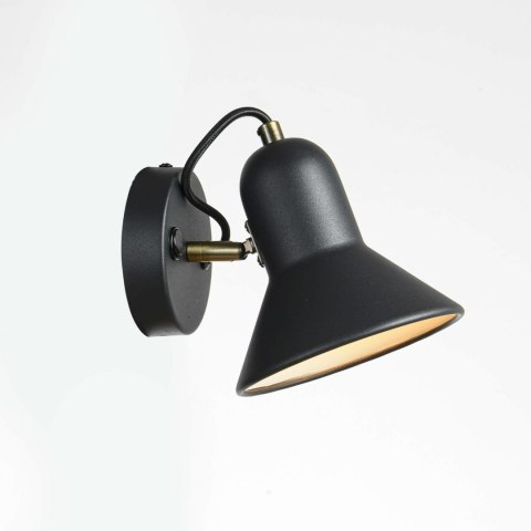 Kinkiet Astama czarny 1xE27 Light Prestige