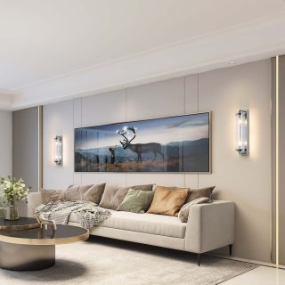 Kinkiet Lorenzo chrom 2xE14 Light Prestige