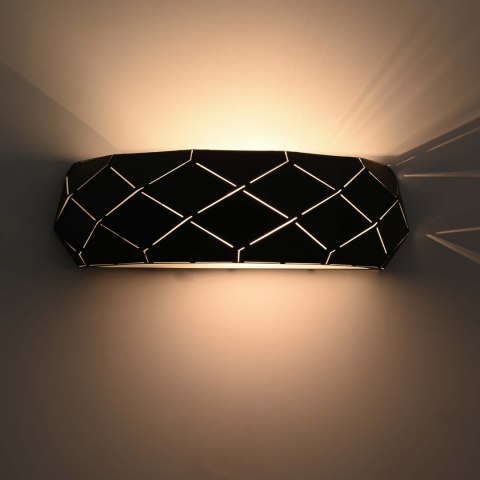 Kinkiet Reus czarny 1xE27 Light Prestige