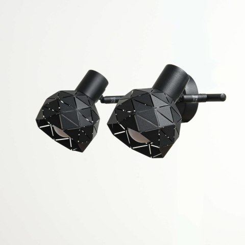 Spot Reus czarny 2xE14 Light Prestige