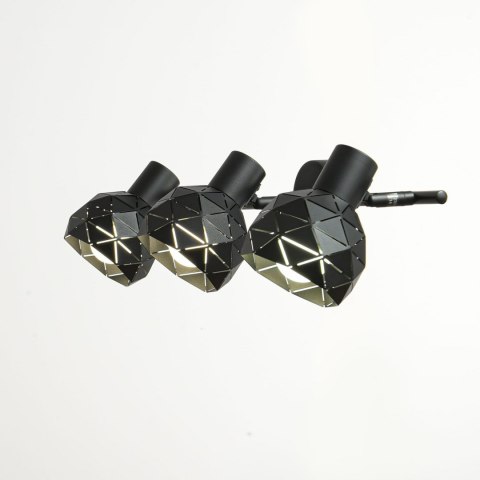 Spot Reus czarny 3xE14 Light Prestige