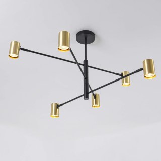 Light Prestige Lampa wisząca Snow 6 złota 6xGU10