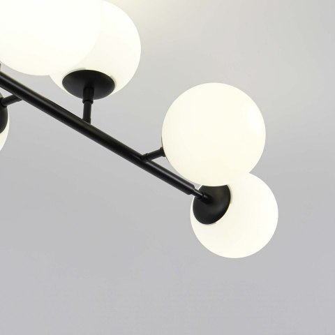 Lampa wisząca Dorado czarna 8xE14 Light Prestige