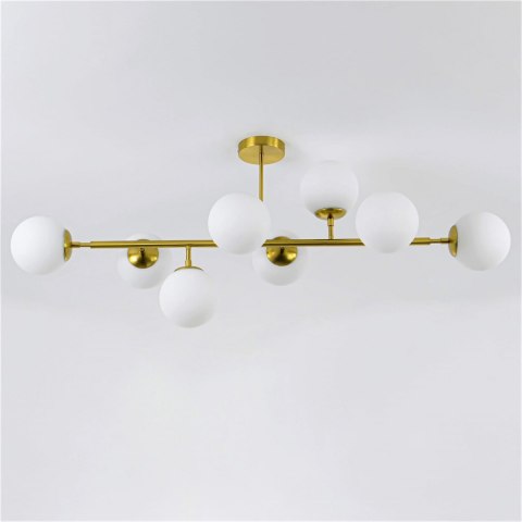 Lampa wisząca Dorado 8 złota 8xE14 Light Prestige