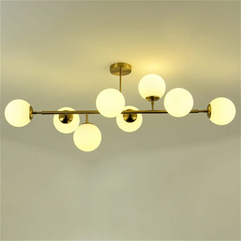 Lampa wisząca Dorado 8 złota 8xE14 Light Prestige