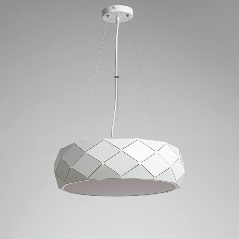 Lampa wisząca Reus biała 3xE27 Light Prestige