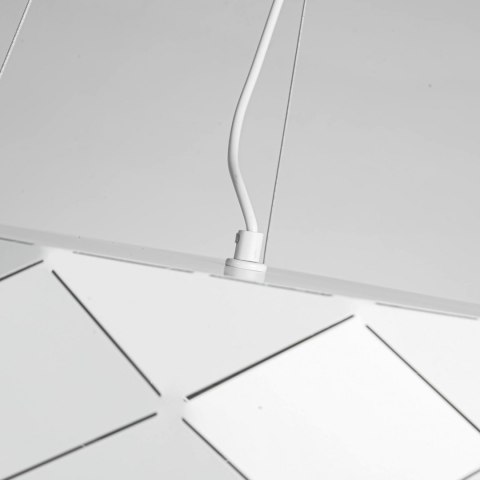 Lampa wisząca Reus biała 3xE27 Light Prestige