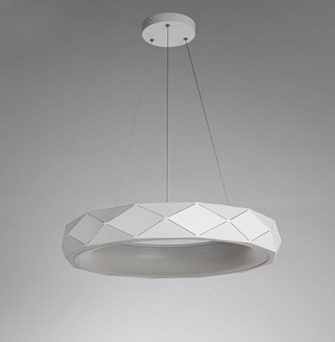 Lampa wisząca Reus biała LED 4000K Light Prestige