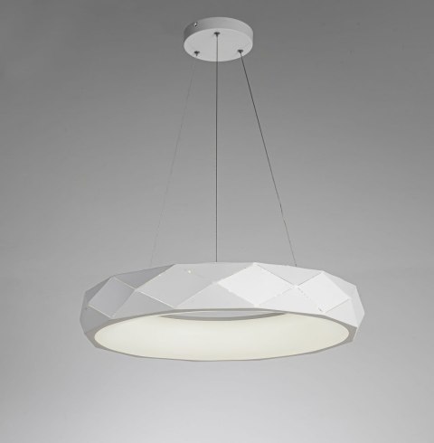 Lampa wisząca Reus biała LED 4000K Light Prestige