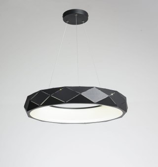 Light Prestige Lampa wisząca Reus czarna LED 4000K