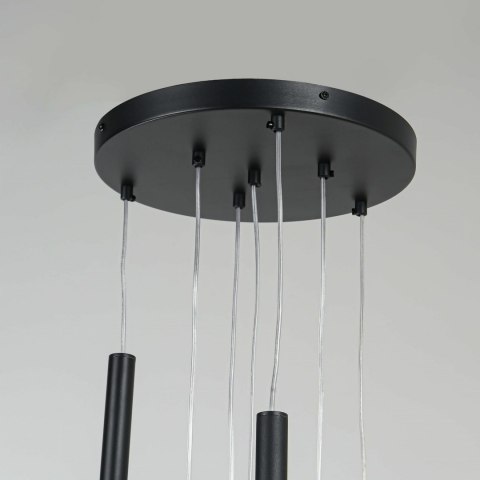 Lampa wisząca Lungo 7 czarna 7xG9 Light Prestige