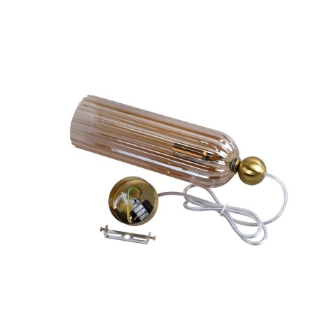 Piega 1 wisząca duża Bursztynowa Light Prestige