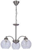 Baida lampa wisząca satynowa klosz matowo transparentny 33-16409