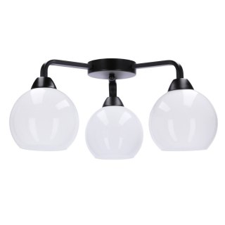 Caldera Lampa sufitowa ampla 3x60w e27 klosz biały