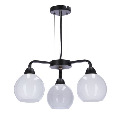 Caldera lampa wisząca 3x60w E27 klosz biały