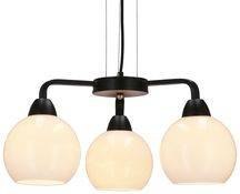 Caldera lampa wisząca 3x60w E27 klosz biały