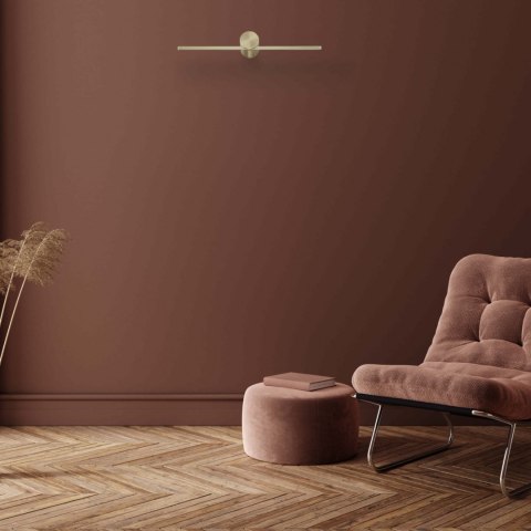 Kinkiet Modern Slim 40 cm złoty LED 3000K Light Prestige