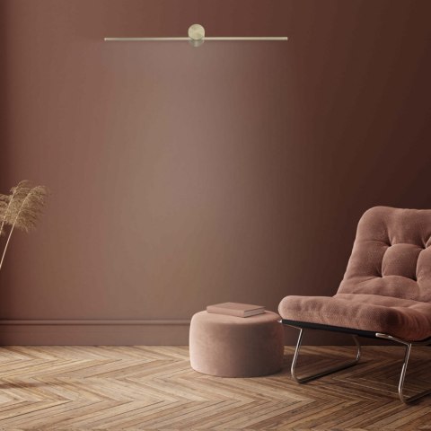 Kinkiet Modern Slim 60 cm złoty LED 3000K Light Prestige