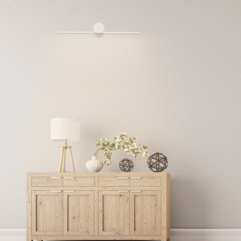 Kinkiet Modern Slim 40 cm biały LED 3000K Light Prestige