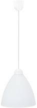 Menti lampa wisząca biała klosz biały