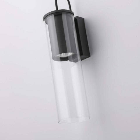 Kinkiet Manacor czarny 1xGU10 Light Prestige