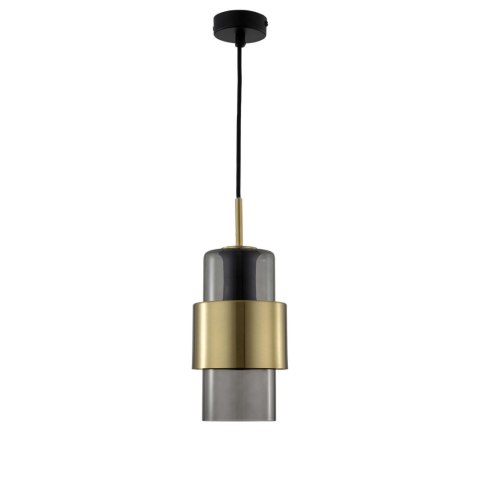 Lampa wisząca Miele dymna 1xE27 Light Prestige