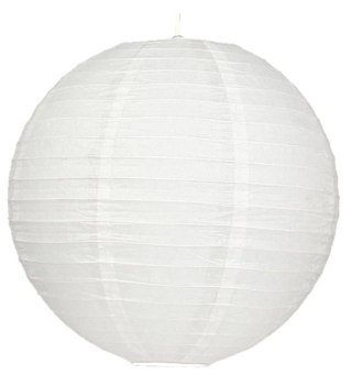 Abażur papierowy biały kokon kula 50cm Candellux 31-88195