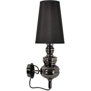 Lampa ścienna kinkiet 1X40W E14 czarny DECORIA 21-28757