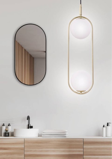 Cordel zwis 2x28w g9 mosiądz