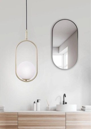 Lampa wisząca Żyrandol Cordel zwis 1x28w g9 mosiądz