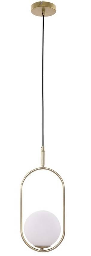 Lampa wisząca Żyrandol Cordel zwis 1x28w g9 mosiądz