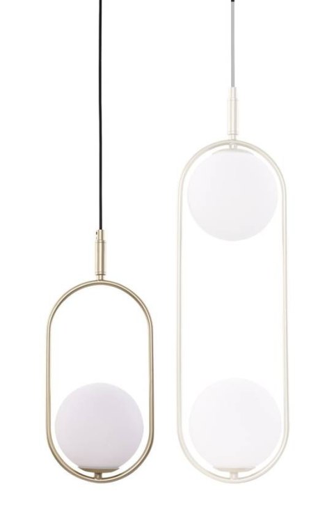 Lampa wisząca Żyrandol Cordel zwis 1x28w g9 mosiądz