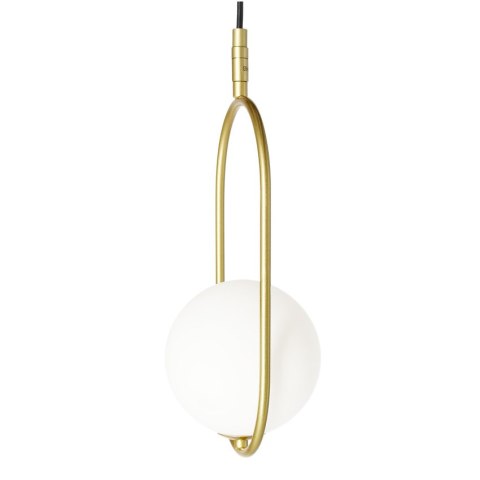 Lampa wisząca Żyrandol Cordel zwis 1x28w g9 mosiądz