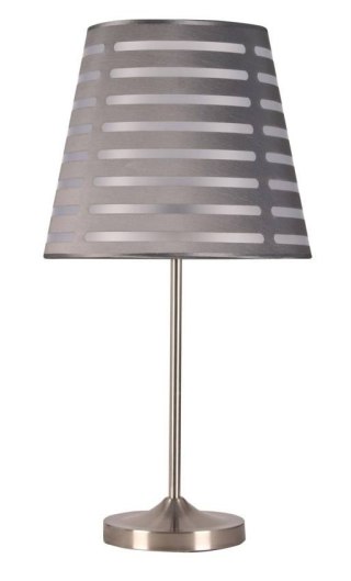 Lampka stołowa szara w paski Segin 41-18994
