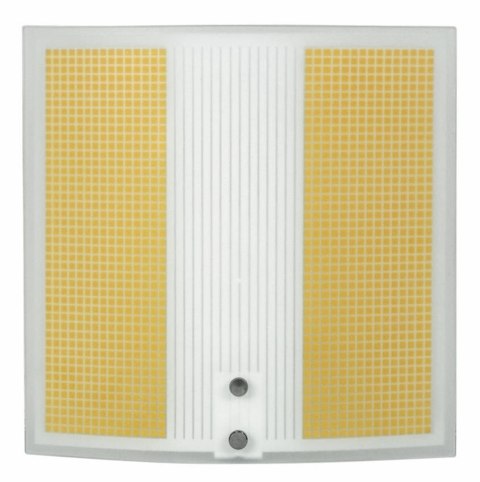 Kinkiet lampa ścienna biało-żółta Cytryn 10-67145
